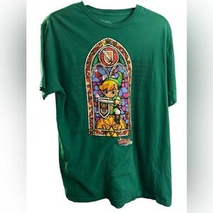Zelda Men’s green tee - Size XL